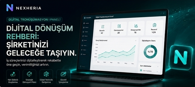 Dijital Dönüşüm Rehberi — Şirketinizi geleceğe taşıyın kapak görseli